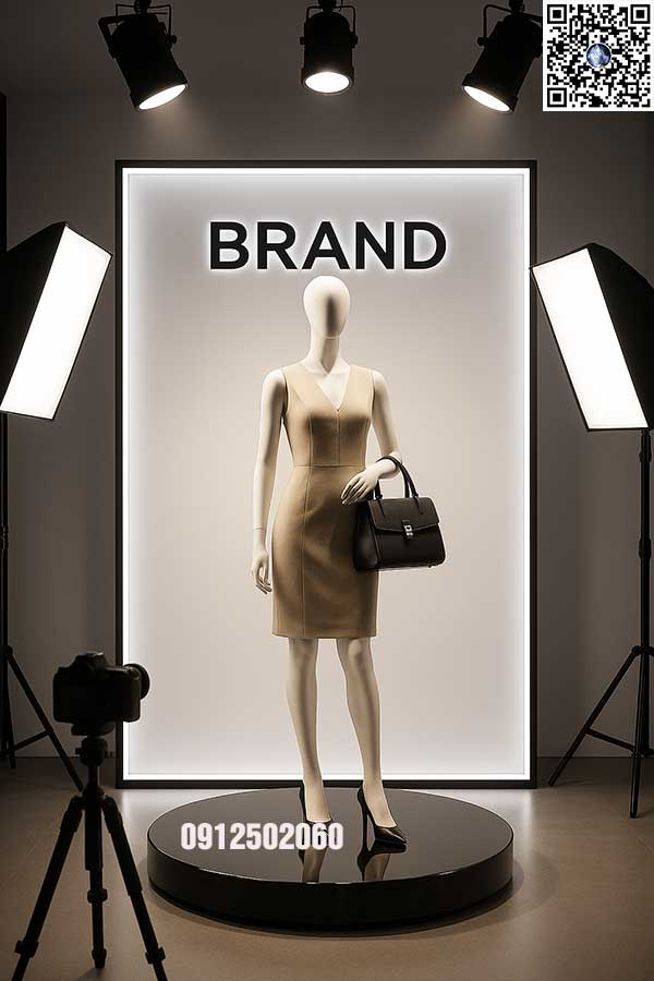 bục xoay tròn 360 độ