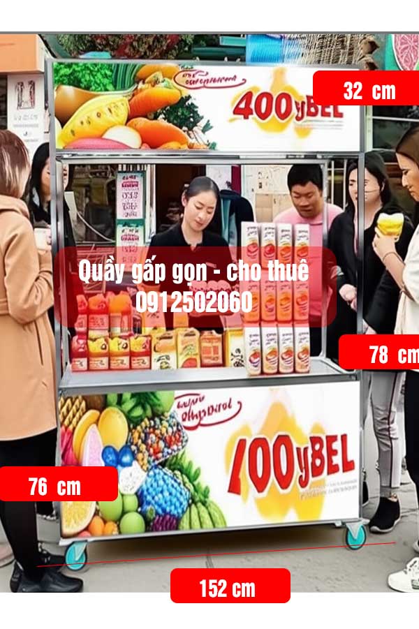 tìm thuê xe đẩy gấp gọn loại lớn