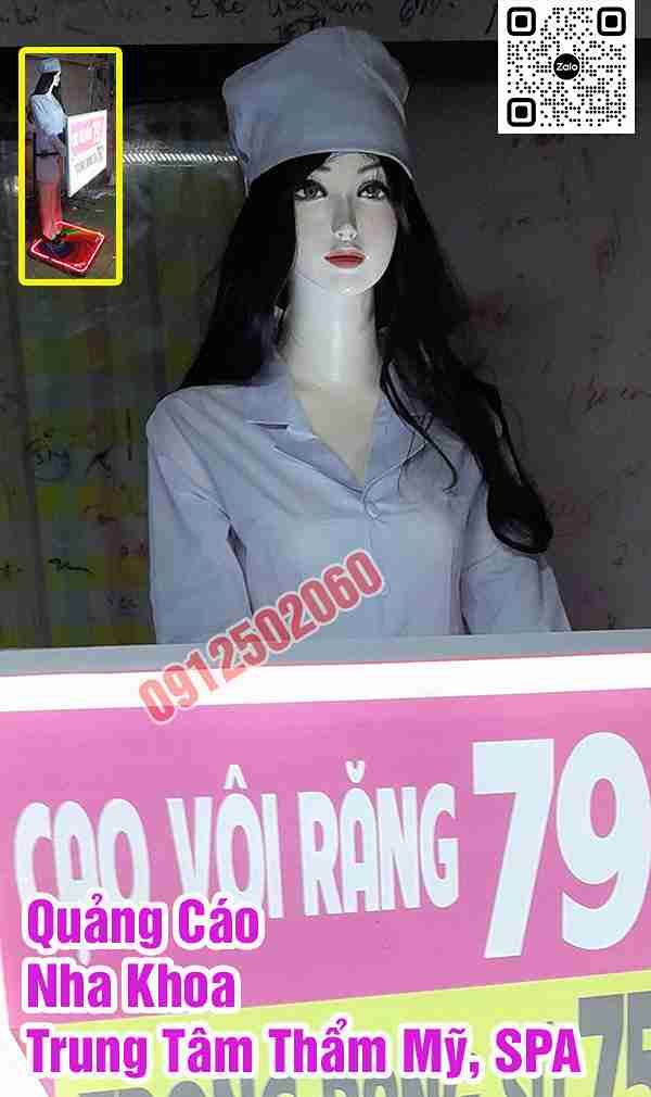 Manocanh quảng cáo xoay bảng